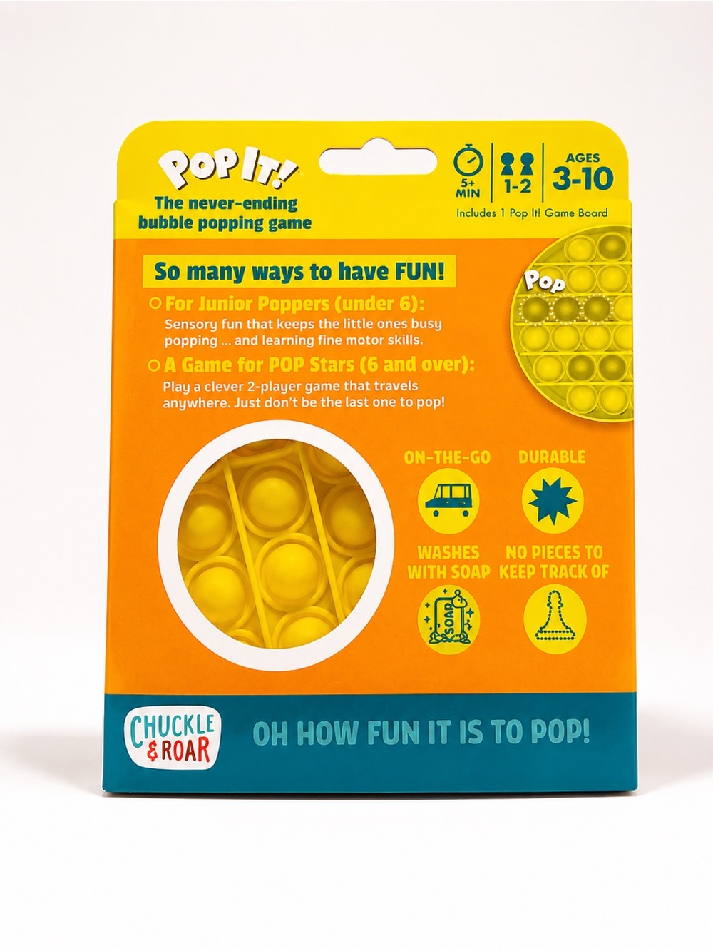 Pop It! Bubble Fidget Game - Picture 2 of 2